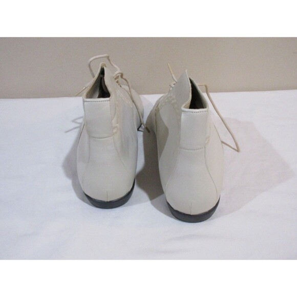 Newport News Leather Ankle Boots (Molly Ringwald Style) womens 7.5 - Picture 3 of 5